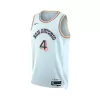 Men's San Antonio Spurs De'Aaron Fox #4 City Swingman Jersey 2024/25 - acejersey