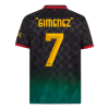 Men's AC Milan "GIMENEZ" #7 Fourth Away Soccer Jersey 2024/25 - acejersey