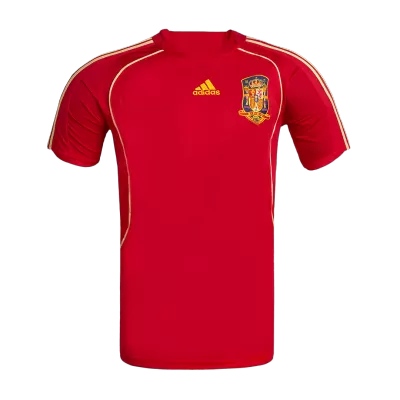 Spain Home Retro Soccer Jersey 2008 - acejersey