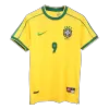 Brazil RONALDO #9 Home Retro Soccer Jersey 1998 - acejersey