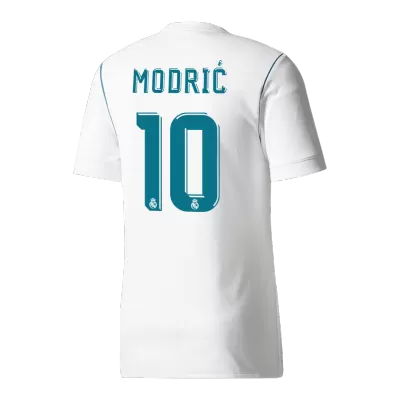 Real Madrid MODRIĆ #10 Home Retro Soccer Jersey 2017/18 - acejersey