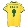 Brazil RONALDO #9 Home Retro Soccer Jersey 1998 - acejersey