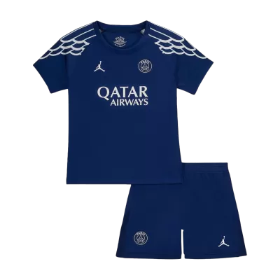 Kid's PSG Fourth Away Jersey Kit(Jersey+Shorts) 2024/25 - acejersey