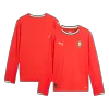 Men's Portugal Home Long Sleeve Soccer Jersey 2025 - acejersey