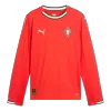 Men's Portugal Home Long Sleeve Soccer Jersey 2025 - acejersey