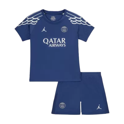 Kid's PSG Fourth Away Jersey Kit(Jersey+Shorts) 2024/25 - acejersey