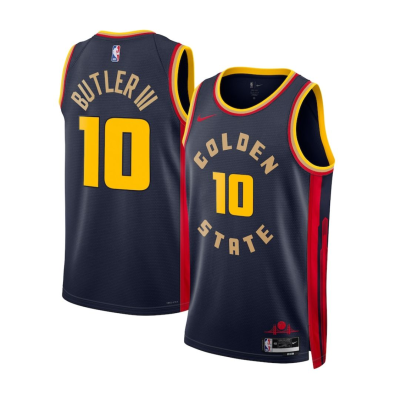 Men's Golden State Warriors Jimmy Butler #10 City Swingman Jersey 2024/25 - acejersey
