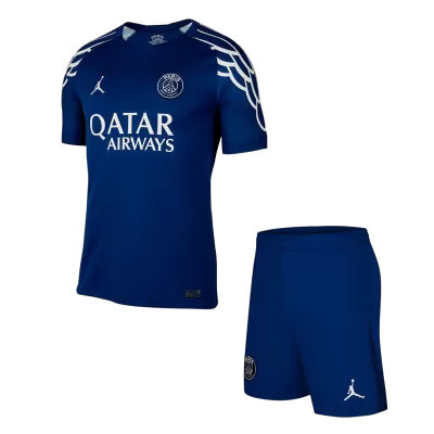 Men's PSG Fourth Away Jersey (Jersey+Shorts) Kit 2024/25 - acejersey