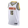 Men's Denver Nuggets Nikola Jokic #15 White 22/23 Swingman Jersey - Association Edition - acejersey