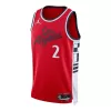 Men's Los Angeles Clippers Kawhi Leonard #2 Red Statement Swingman Jersey 2024/25 - acejersey