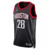 Men's Houston Rockets Alperen Sengun #28 Black Statement Swingman Jersey 2024/25 - acejersey
