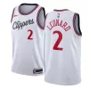 Men's Los Angeles Clippers Kawhi Leonard #2 White Association Swingman Jersey 2024/25 - acejersey