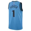 Men's Los Angeles Clippers James Harden #1 Blue City Swingman Jersey 2024/25 - acejersey