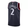 Men's Los Angeles Clippers Kawhi Leonard #2 Navy Icon Swingman Jersey 2024/25 - acejersey