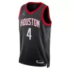 Men's Houston Rockets Jalen Green #4 Black Statement Swingman Jersey 2024/25 - acejersey