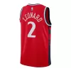 Men's Los Angeles Clippers Kawhi Leonard #2 Red Statement Swingman Jersey 2024/25 - acejersey