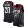 Men's Houston Rockets Alperen Sengun #28 Black Statement Swingman Jersey 2024/25 - acejersey
