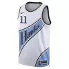 Men's Atlanta Hawks Trae Young #11 Black City Swingman Jersey 2024/25 - acejersey