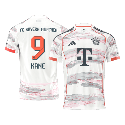 Men's Bayern Munich KANE #9 Away Soccer Jersey 2025/26 - acejersey