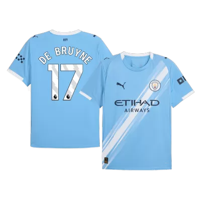 Men's Manchester City DE BRUYNE #17 Home Soccer Jersey 2025/26 - acejersey