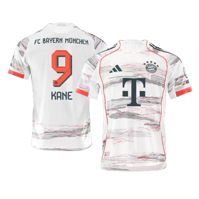 Bayern Munich KANE #9 Away Soccer Jersey 2025/26 - Player Version - acejersey