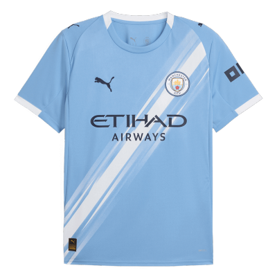 Men's Manchester City Home Soccer Jersey 2025/26 - acejersey