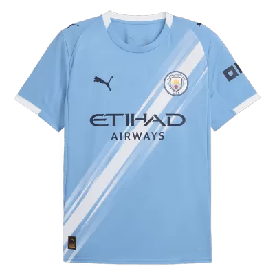 Men's Manchester City Home Soccer Jersey 2025/26 - acejersey