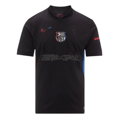 Men's Barcelona x Travis Scott Away Soccer Jersey 2024/25 - acejersey