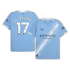 Men's Manchester City DE BRUYNE #17 Home Soccer Jersey 2025/26 - acejersey