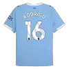 Men's Manchester City RODRIGO #16 Home Soccer Jersey 2025/26 - acejersey