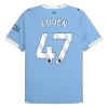 Men's Manchester City FODEN #47 Home Soccer Jersey 2025/26 - acejersey