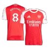 Men's Arsenal ØDEGAARD #8 Home Soccer Jersey 2025/26 - acejersey