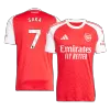 Men's Arsenal SAKA #7 Home Soccer Jersey 2025/26 - acejersey