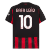 Men's AC Milan RAFA LEÃO #10 Home Soccer Jersey 2025/26 - acejersey