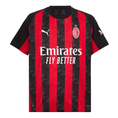Men's AC Milan Home Soccer Jersey 2025/26 - acejersey