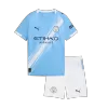 Kid's Manchester City Home Jersey Kit(Jersey+Shorts) 2025/26 - acejersey