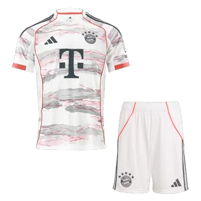 Men's Bayern Munich Away Jersey (Jersey+Shorts) Kit 2025/26 - acejersey