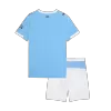 Kid's Manchester City Home Jersey Kit(Jersey+Shorts) 2025/26 - acejersey