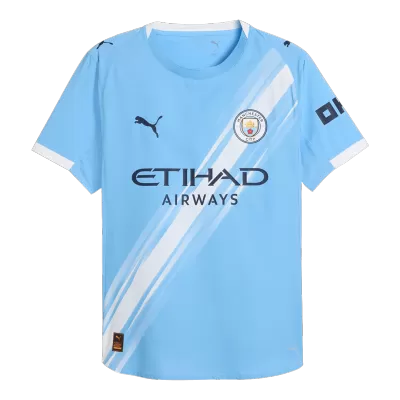 Manchester City Home Soccer Jersey 2025/26 - Player Version - acejersey