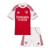 Kid's Arsenal Home Jersey Kit(Jersey+Shorts) 2025/26 - acejersey