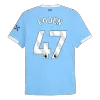 Manchester City FODEN #47 Home Soccer Jersey 2025/26 - Player Version - acejersey