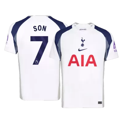 Men's Tottenham Hotspur SON #7 Home Soccer Jersey 2025/26 - acejersey