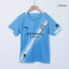 Kid's Manchester City Home Jersey Kit(Jersey+Shorts) 2025/26 - acejersey