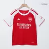 Kid's Arsenal Home Jersey Kit(Jersey+Shorts) 2025/26 - acejersey