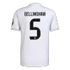 Real Madrid BELLINGHAM #5 Home Soccer Jersey 2025/26 - Player Version - acejersey