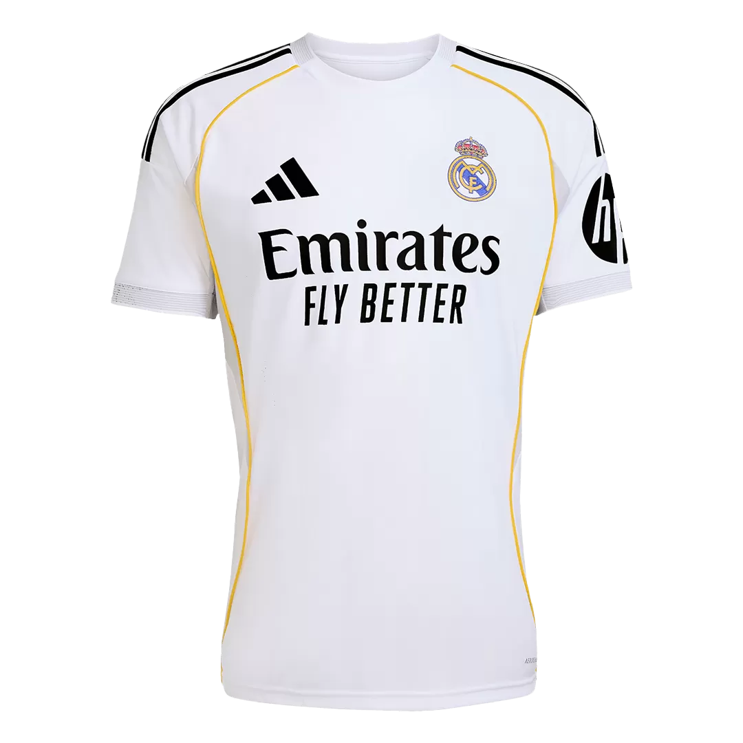 Men's Real Madrid Home Soccer Jersey 2025/26 - acejersey