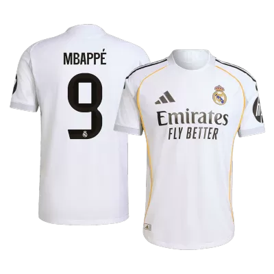 Real Madrid MBAPPÉ #9 Home Soccer Jersey 2025/26 - Player Version - acejersey