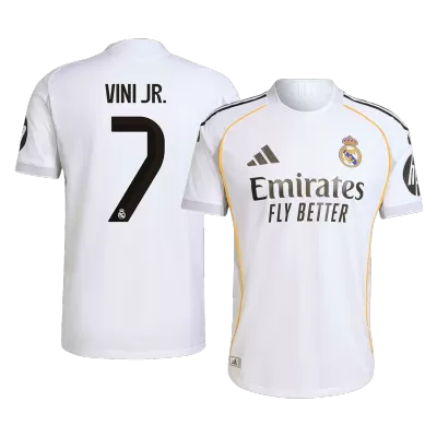 Real Madrid VINI JR. #7 Home Soccer Jersey 2025/26 - Player Version - acejersey