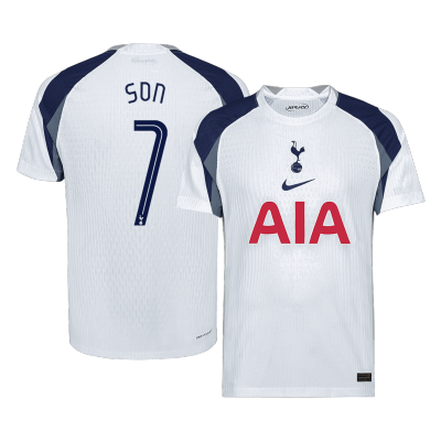 Tottenham Hotspur SON #7 Home Soccer Jersey 2025/26 UCL - Player Version - acejersey