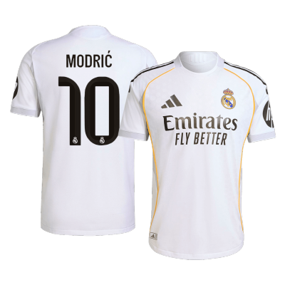 Real Madrid MODRIĆ #10 Home Soccer Jersey 2025/26 - Player Version - acejersey